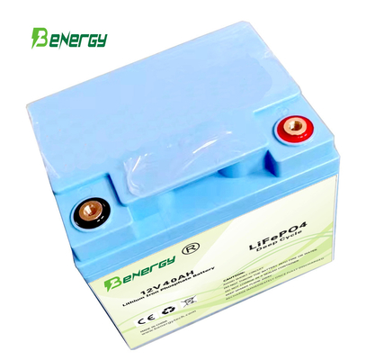 IP65 plastic 12v Lifepo4-batterijpak 40Ah Ev Li Ion cilindrische batterij