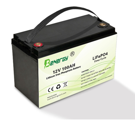 LiFePO4 de Auto van het het Ijzerfosfaat van het Vervangings50a Lithium Batterij 12V 100Ah